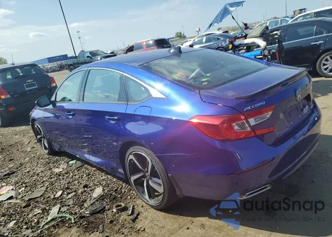 2022 Honda Accord Sport from USA, damaged, VIN 1HGCV1F39NA124681